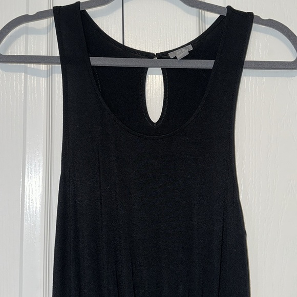 Aerie Solid Black Short Jumpsuit with Pockets Size XS - Picture 2 of 14